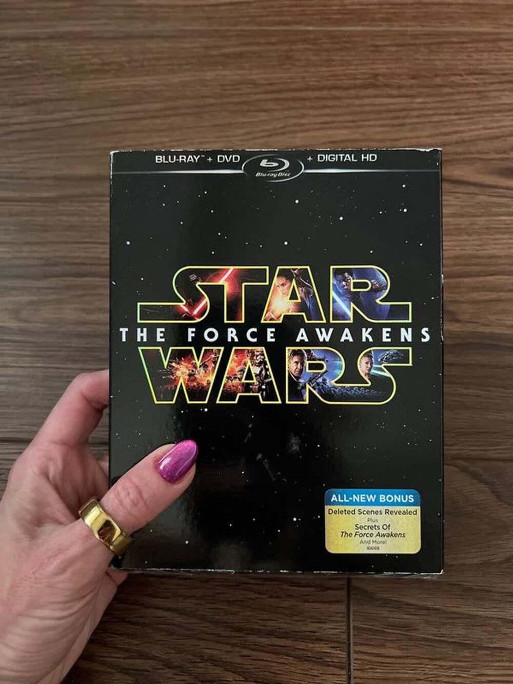 Star Wars The Force Awakens DVD + Blu-ray